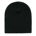 Decky 614 Acrylic Short Beanie Knit Cap - Blank