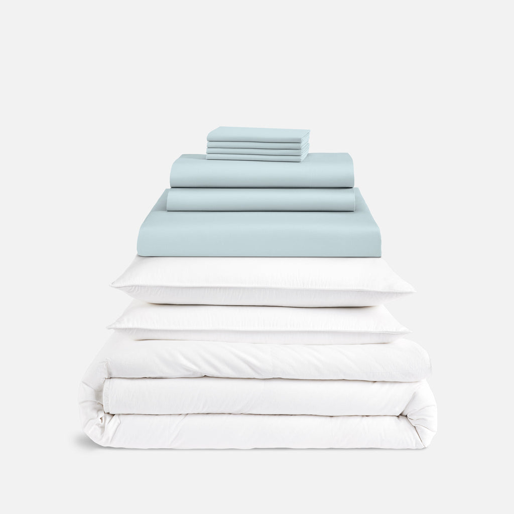 Luxe Sateen Bedding Move-In Bundle