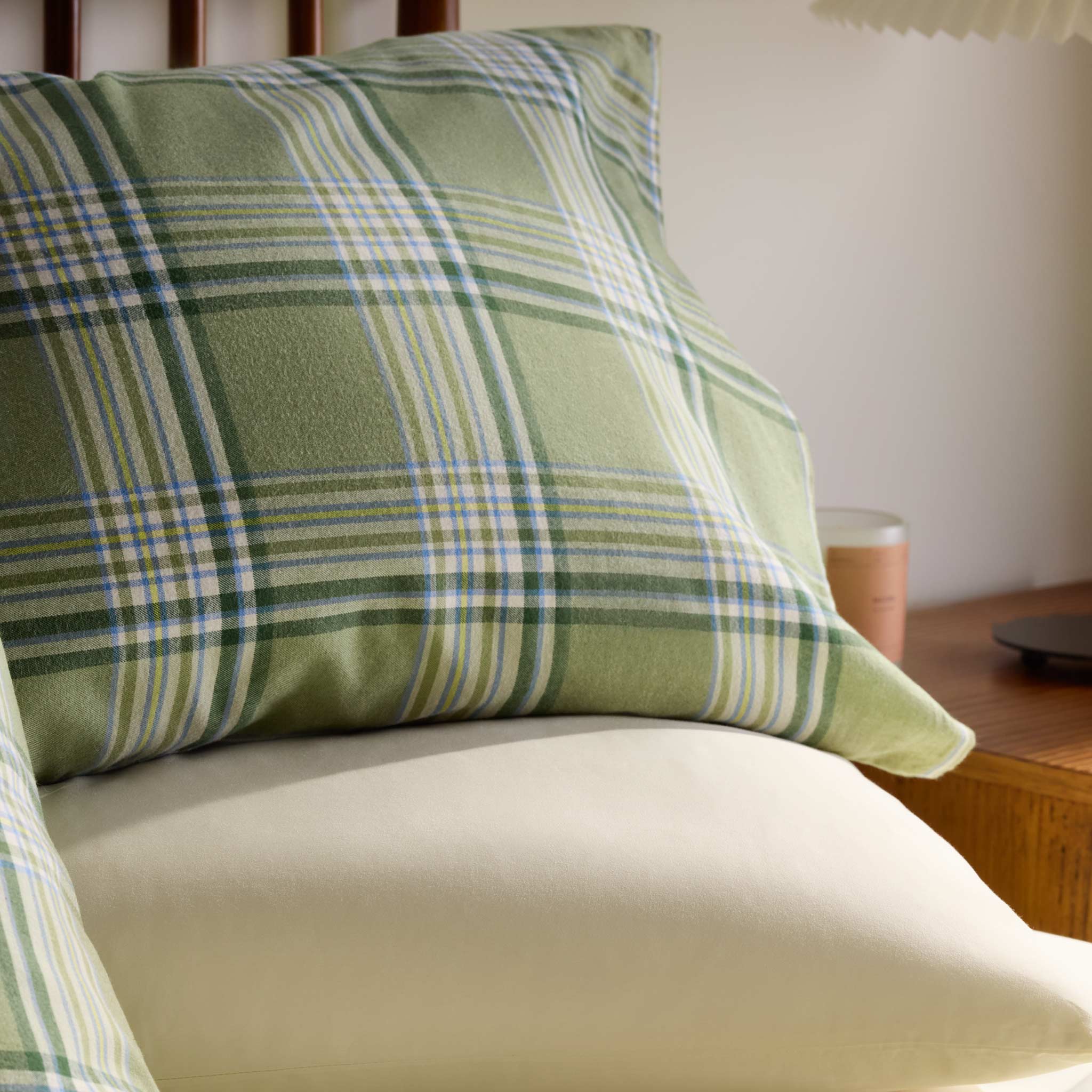 Brushed Flannel Pillowcase Set