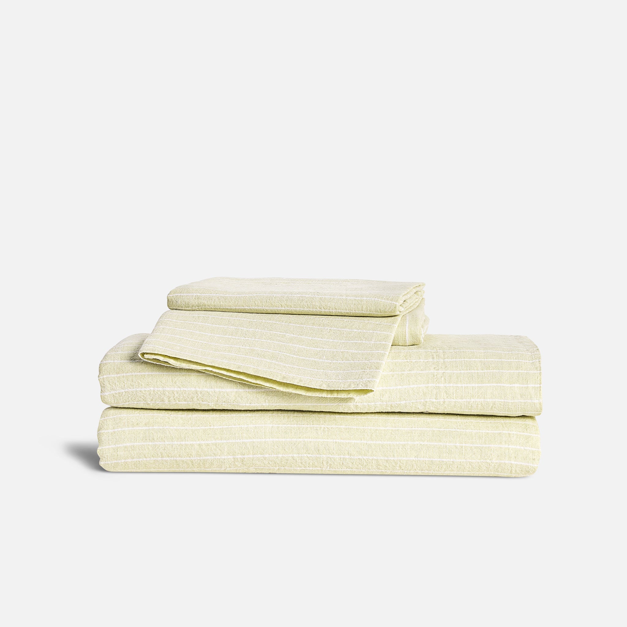 Washed European Linen Core Sheet Set