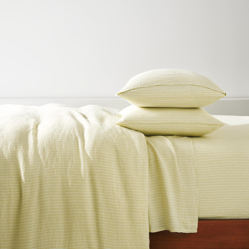 Washed European Linen Bedding Move-In Bundle
