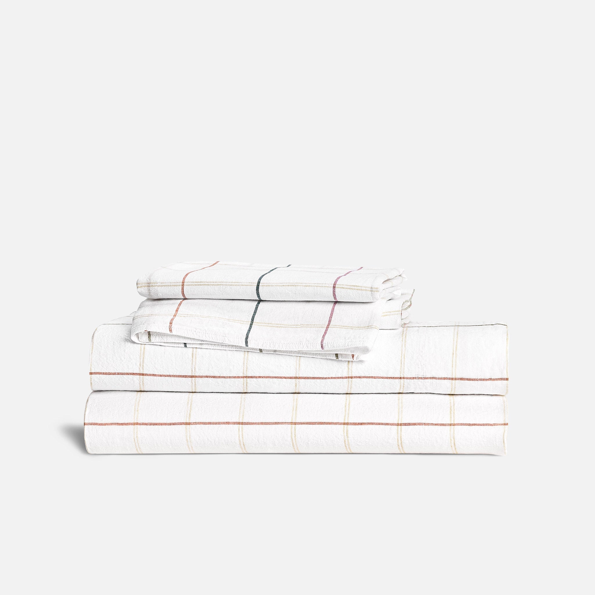 Washed European Linen Core Sheet Set