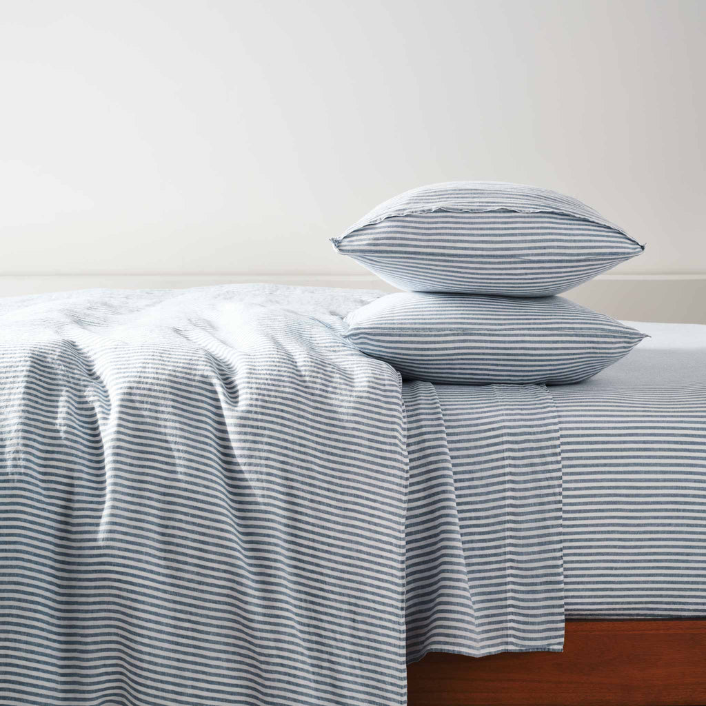 Washed European Linen Duvet Set