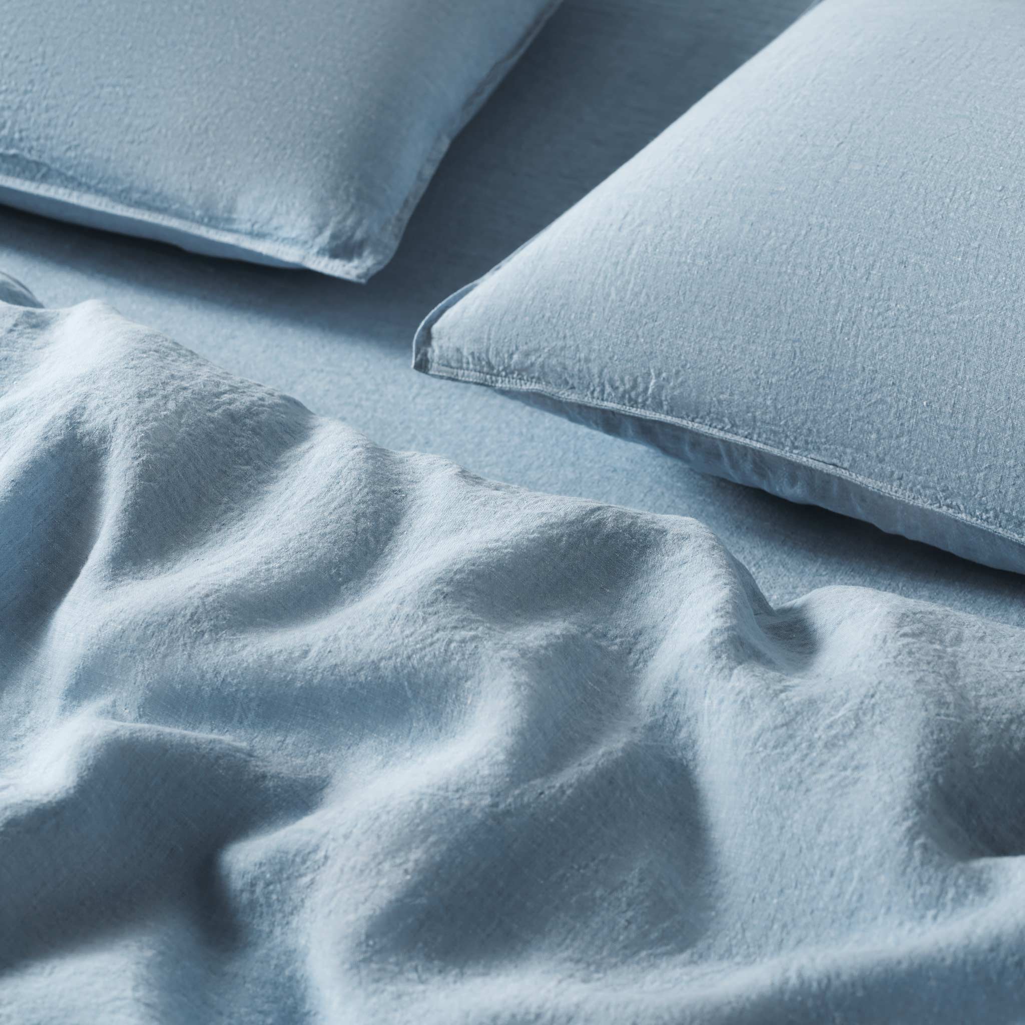 Washed European Linen Duvet Set
