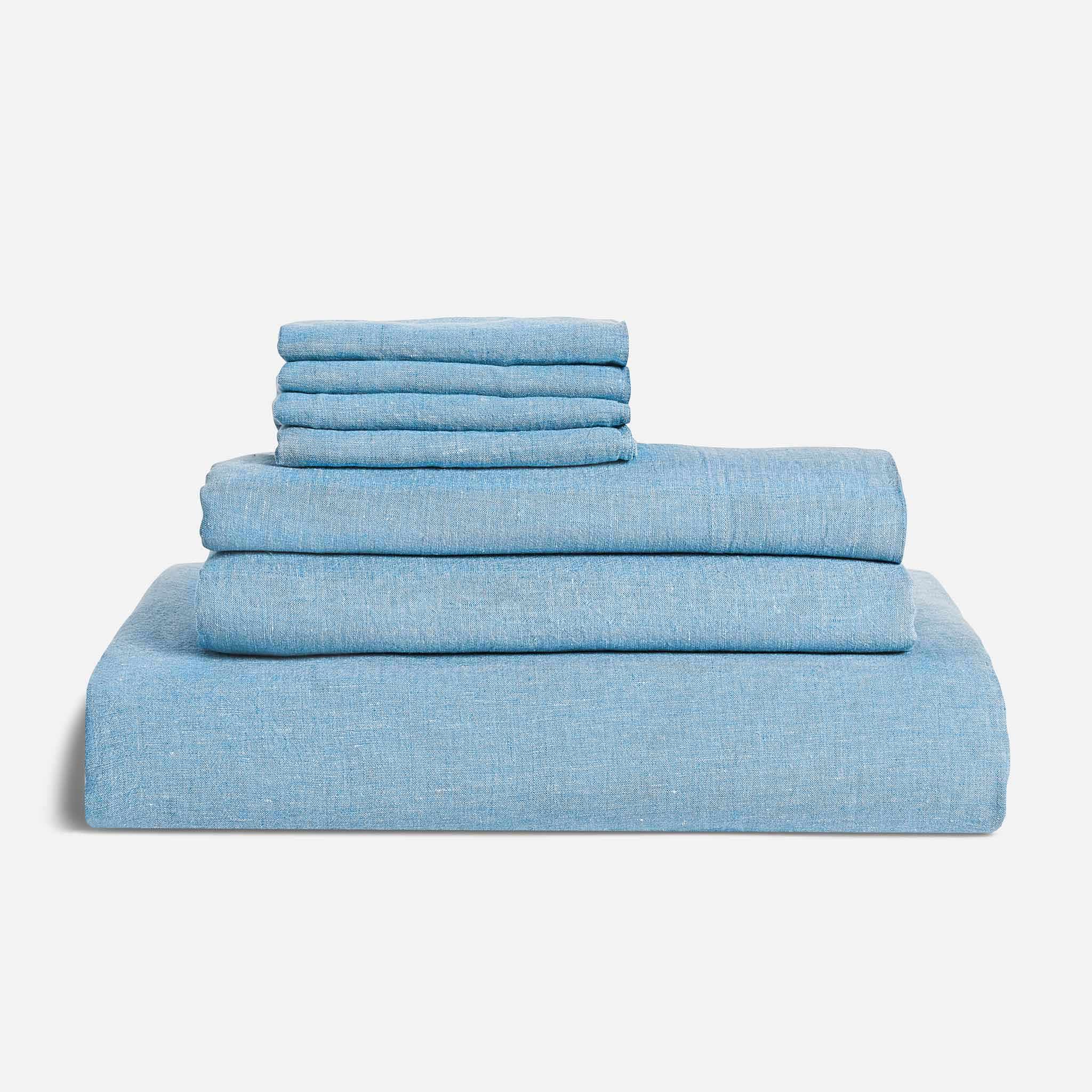 Washed European Linen Hardcore Sheet Bundle