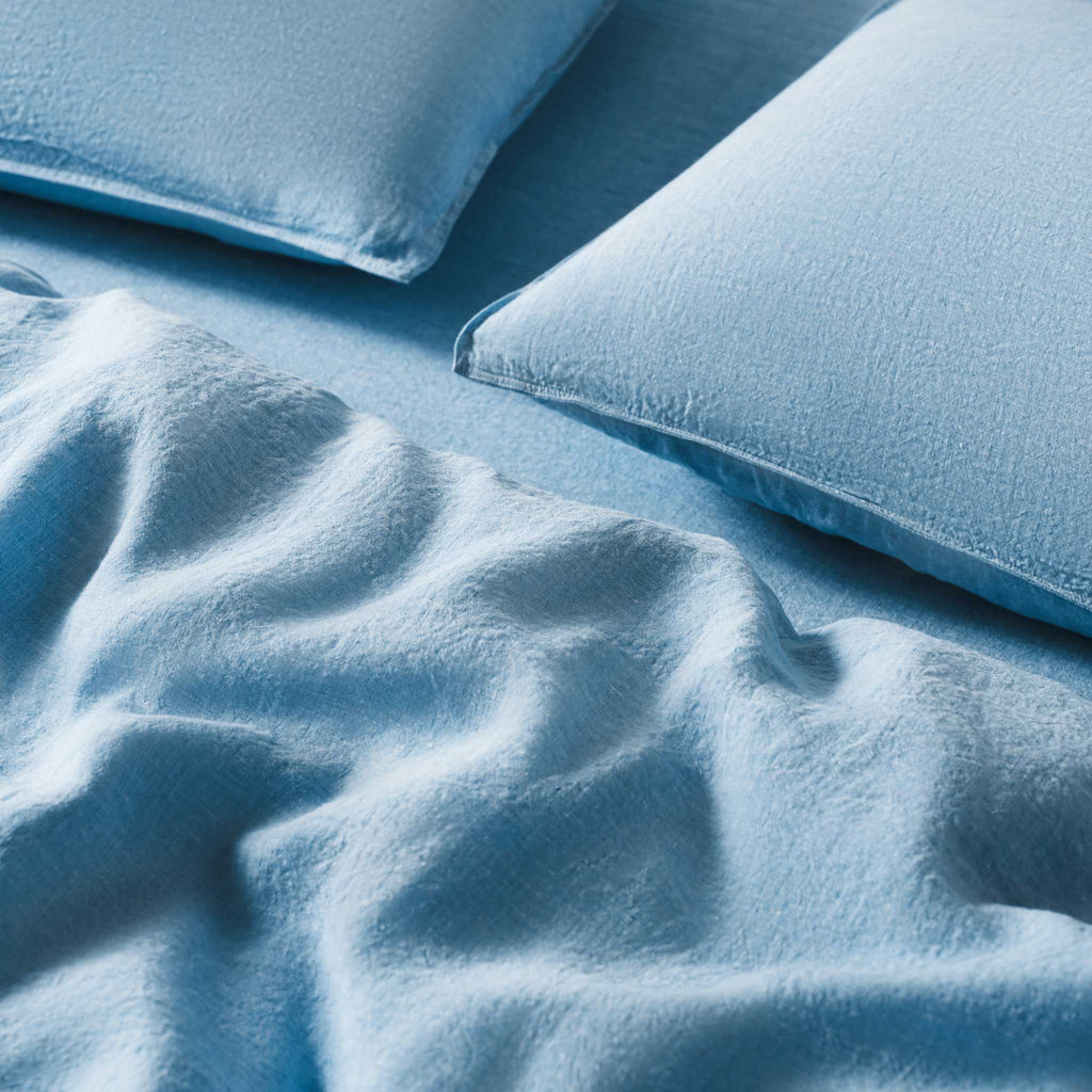 Washed European Linen Duvet Set