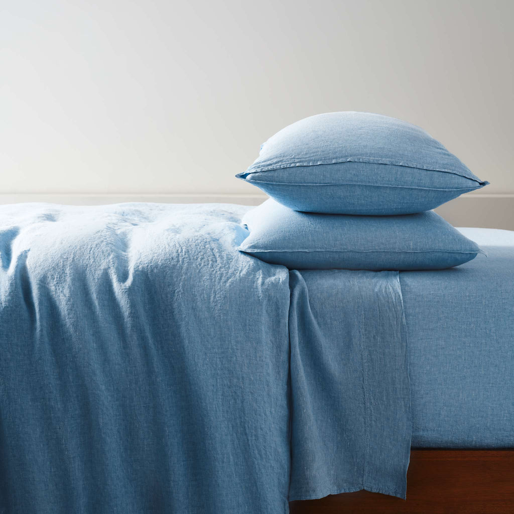 Washed European Linen Duvet Set