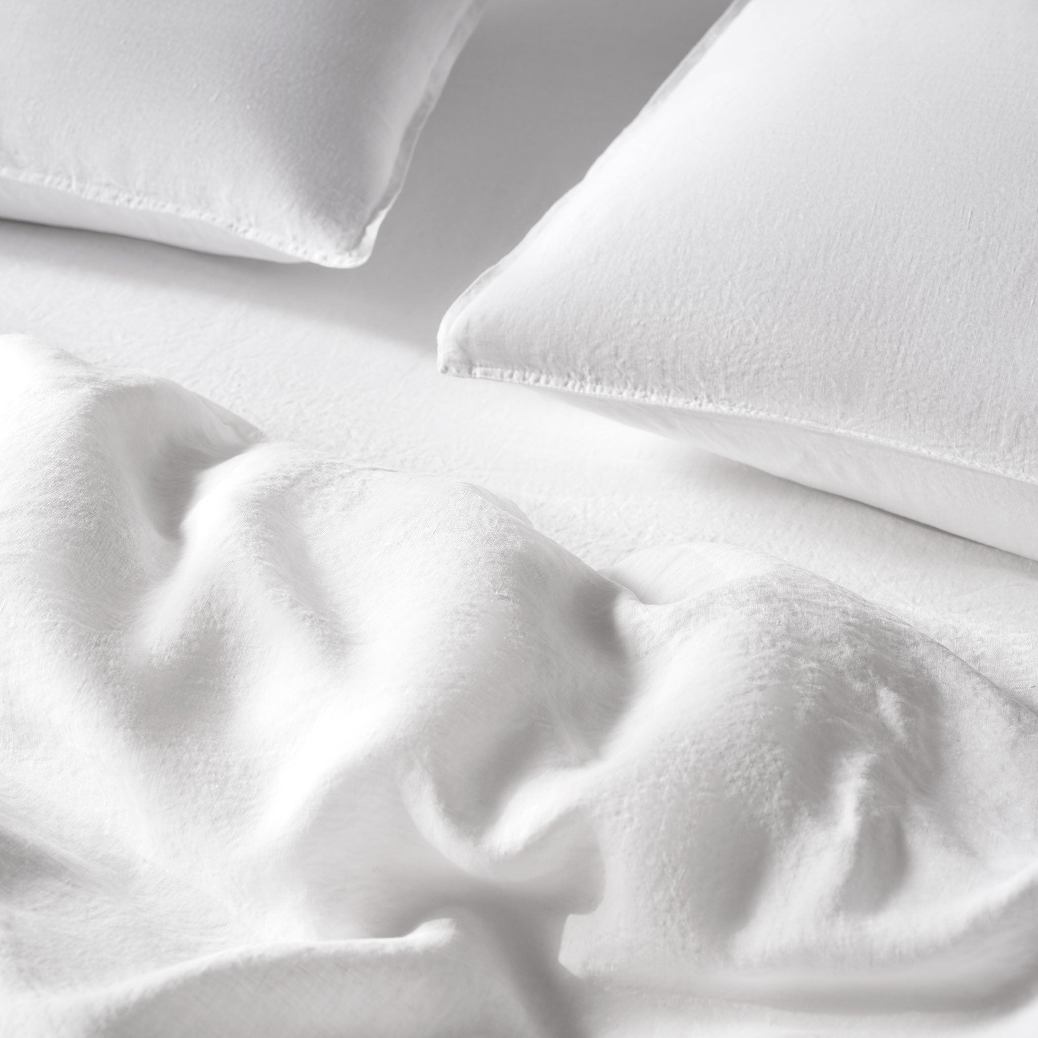 Washed European Linen Fitted Sheet