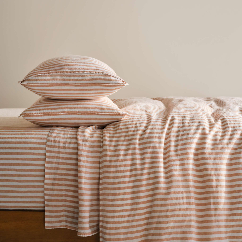 Washed European Linen Duvet Set