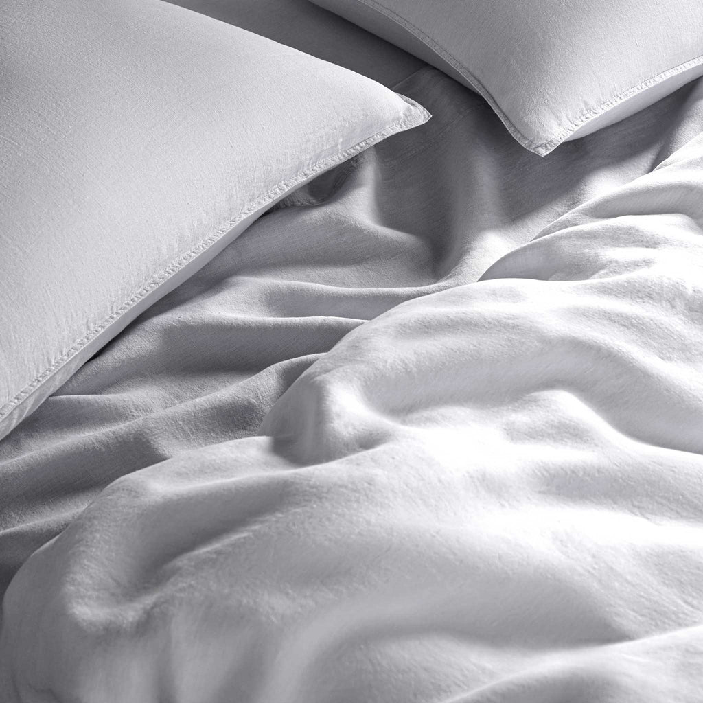 Washed European Linen Pillowcase Set