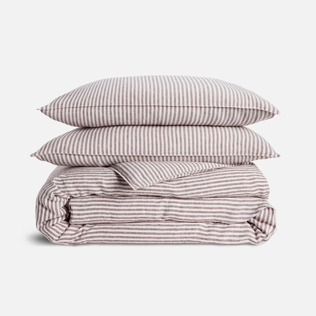 Washed European Linen Duvet Set