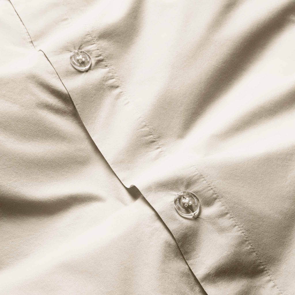 Washed Classic Percale Duvet Set