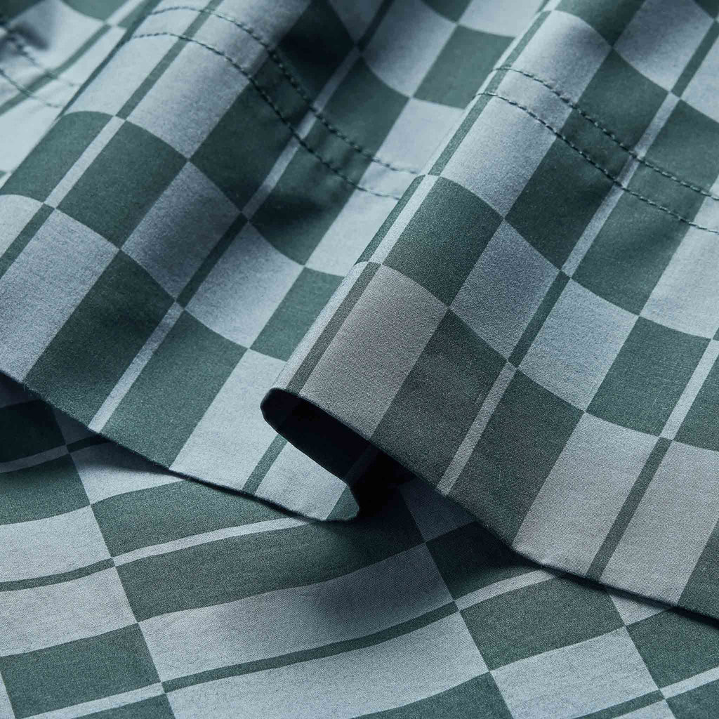 Washed Classic Percale Duvet Set