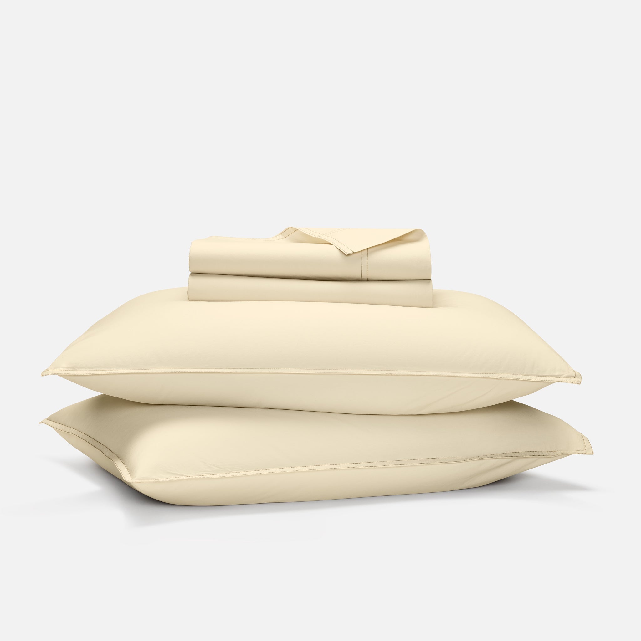 Set of 2 Washed Classic Percale Core Sheet Set Bundle