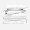 Washed Classic Percale Duvet Set
