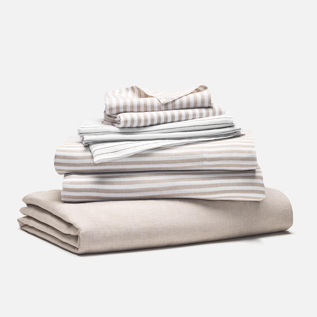 Washed European Linen Hardcore Sheet Bundle