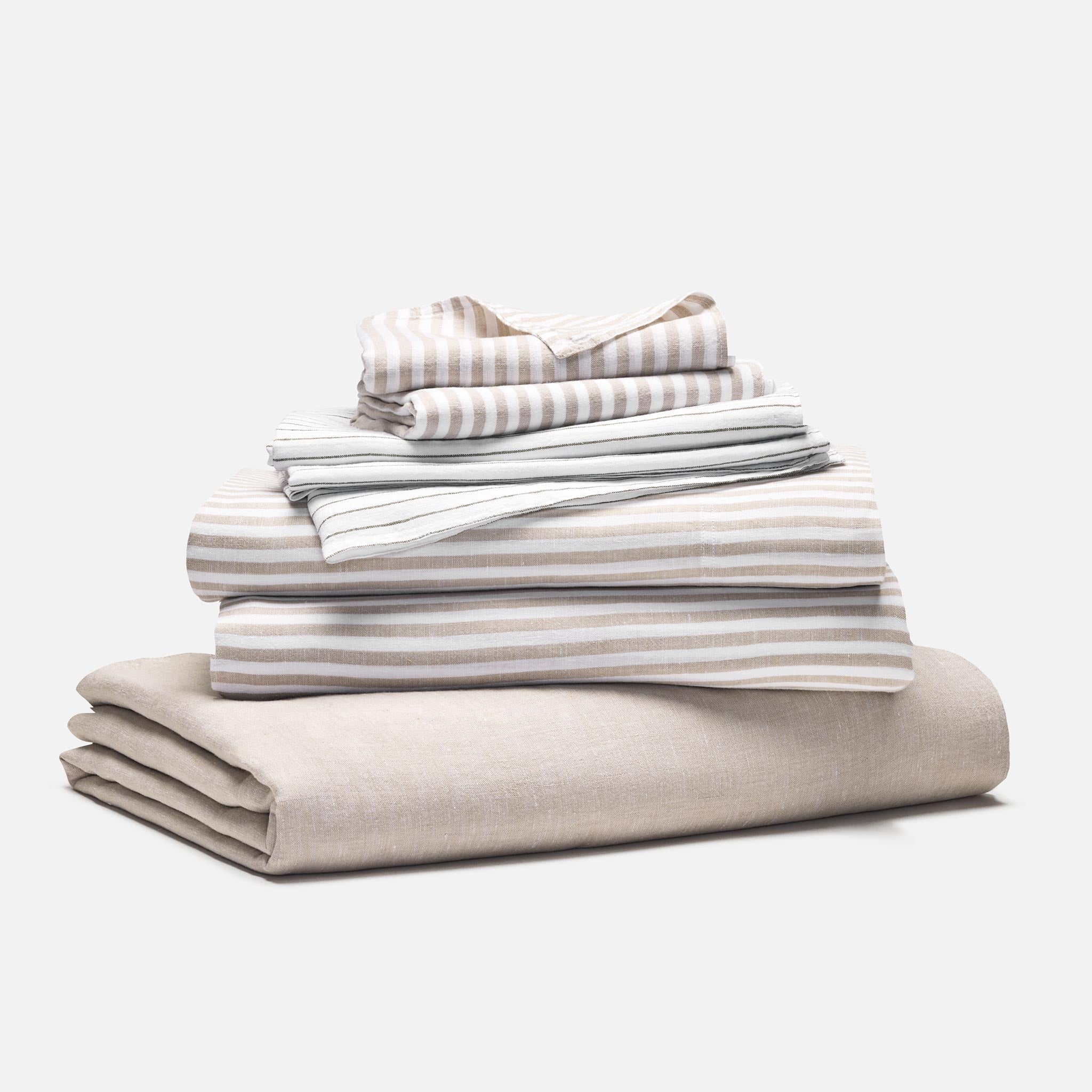 Washed European Linen Hardcore Sheet Bundle