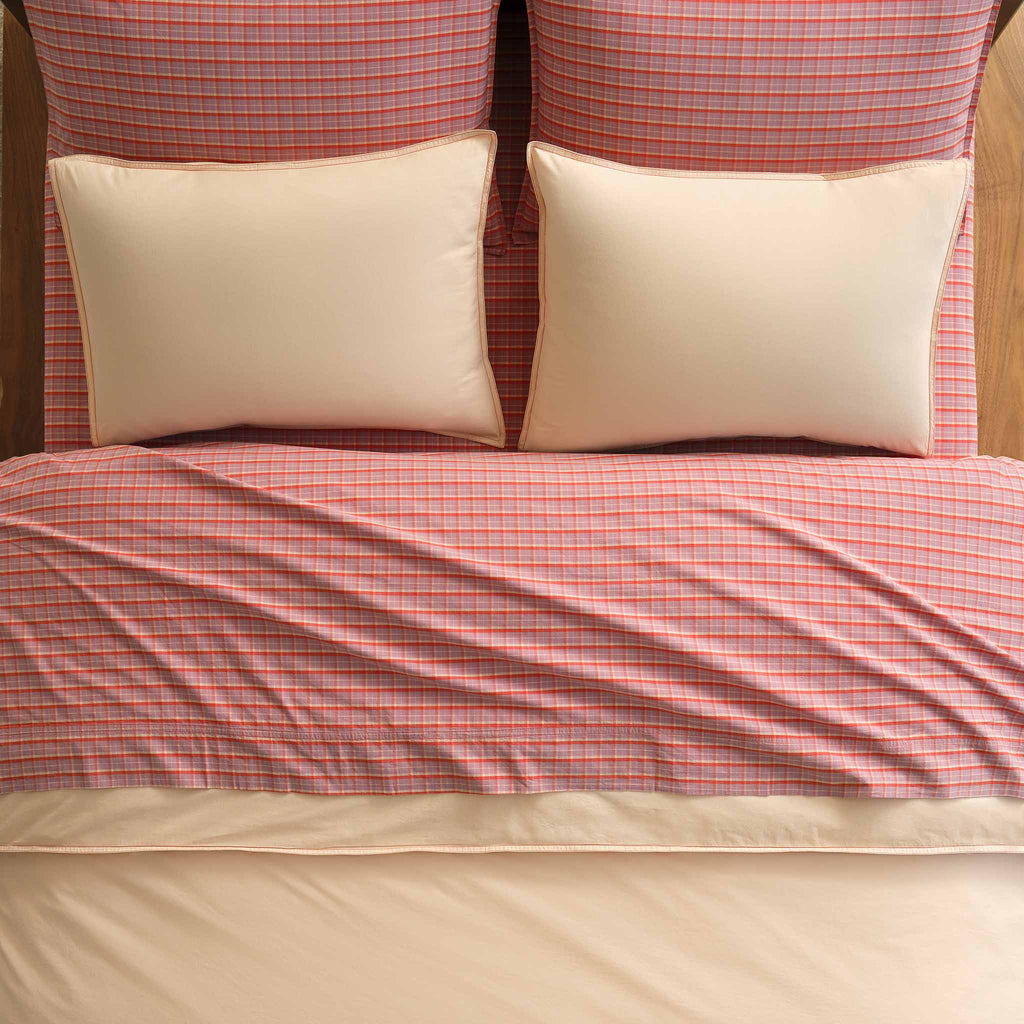 Set of 2 Washed Classic Percale Core Sheet Set Bundle