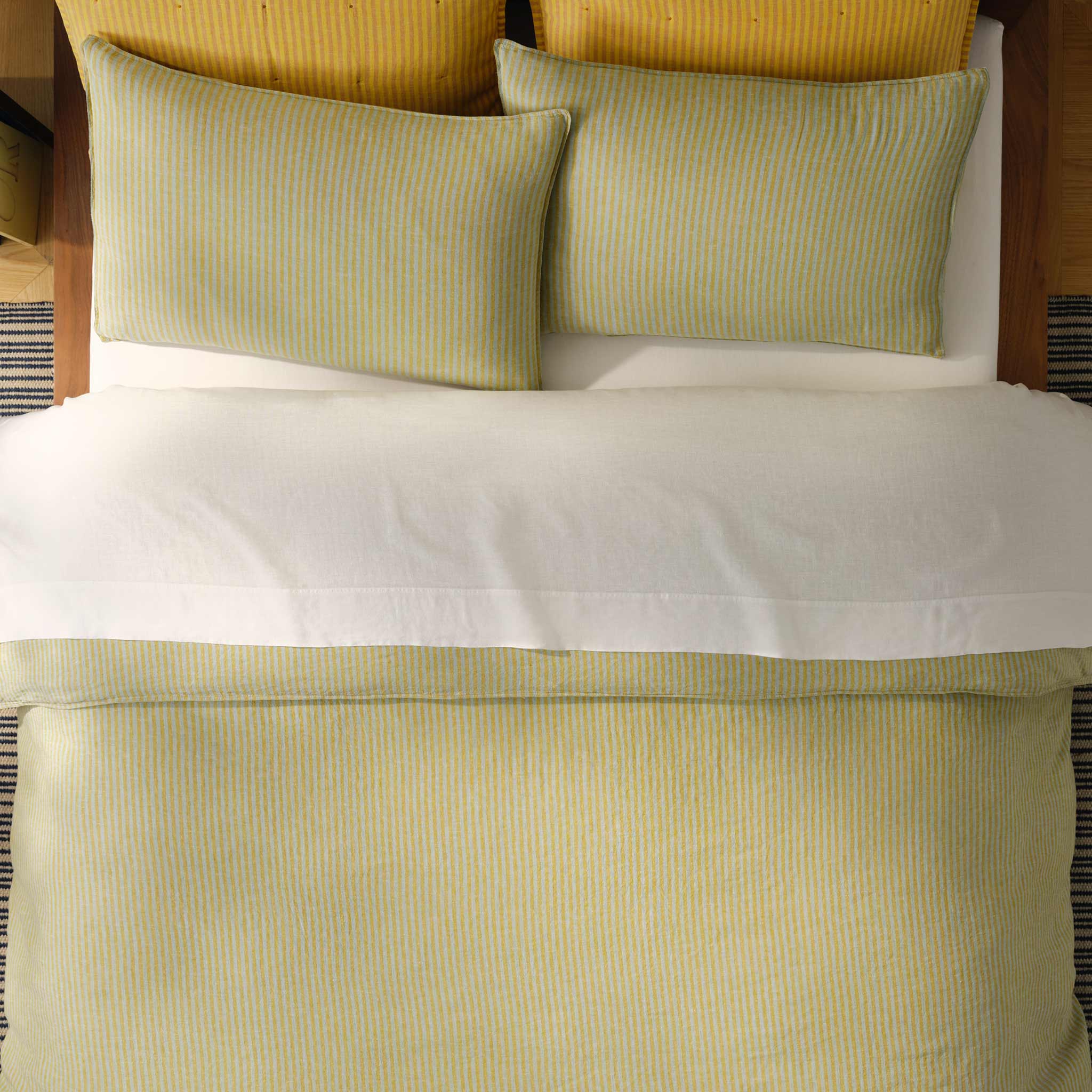 Washed European Linen Duvet Set