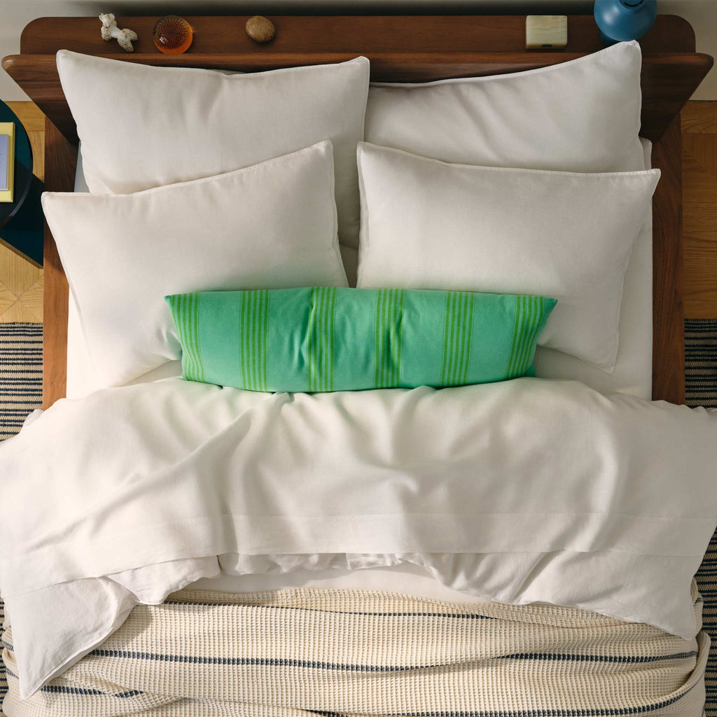 Washed European Linen Core Sheet Set