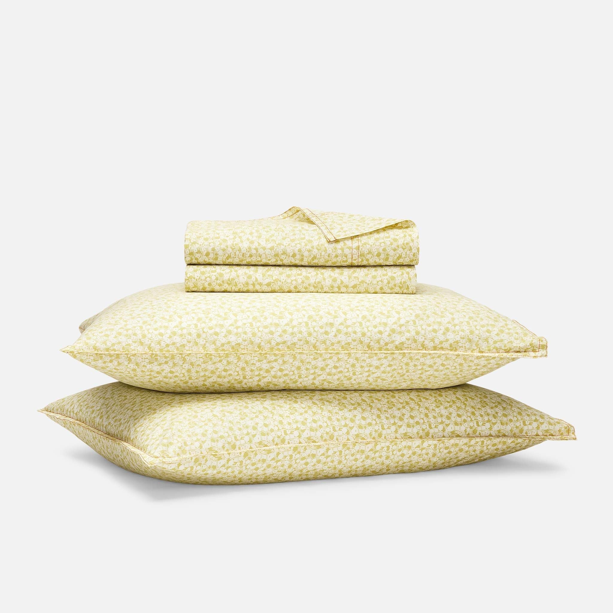 Set of 2 Washed Classic Percale Core Sheet Set Bundle