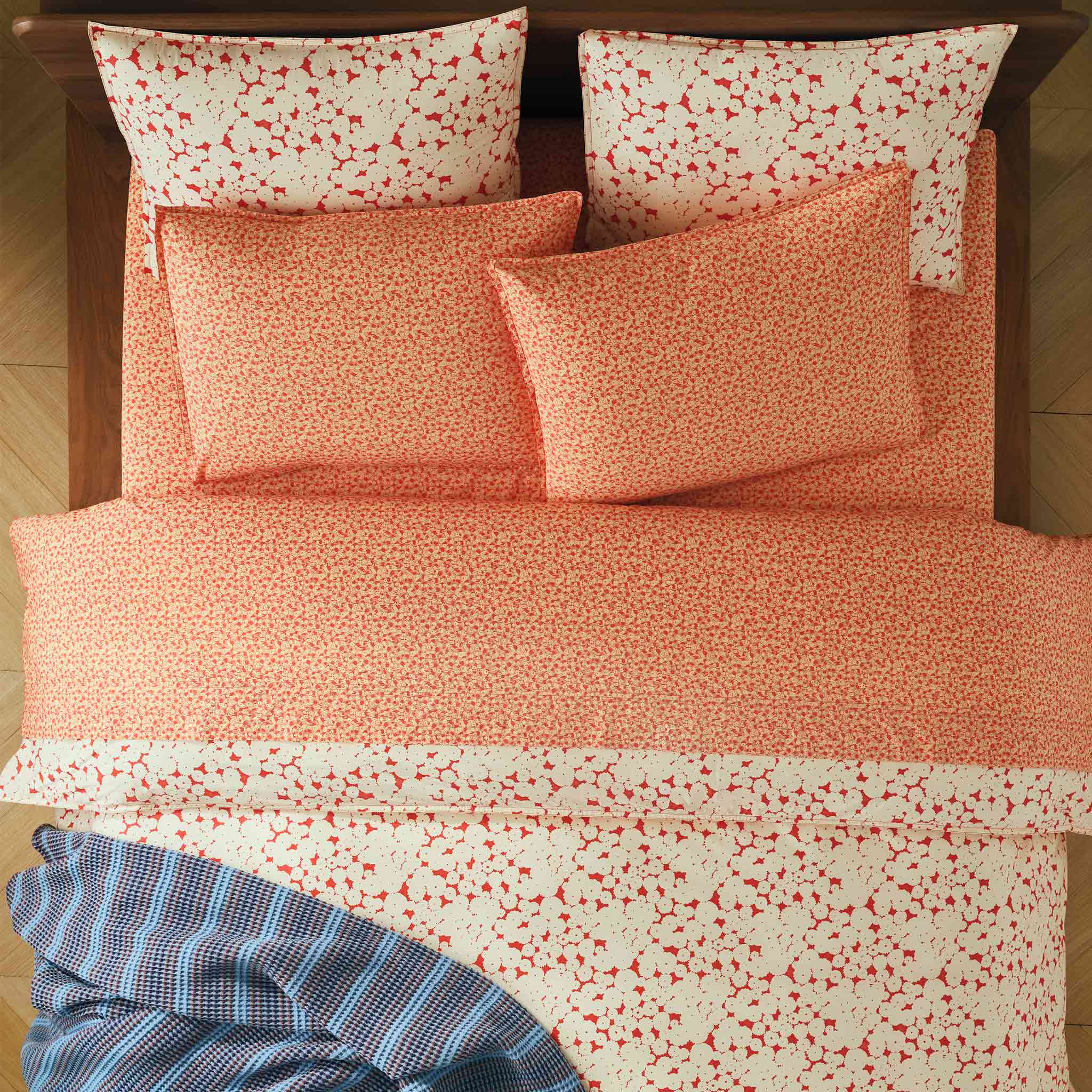Washed Classic Percale Duvet Set