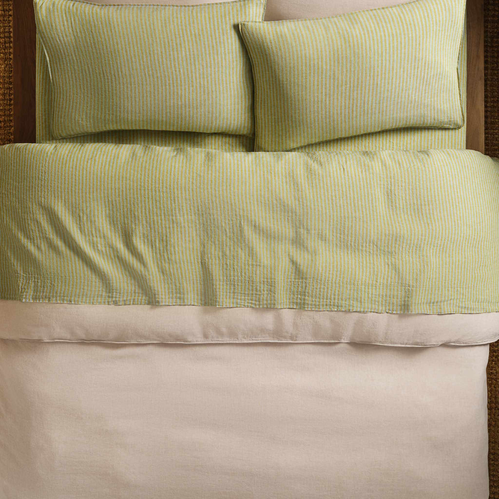 Washed European Linen Core Sheet Set
