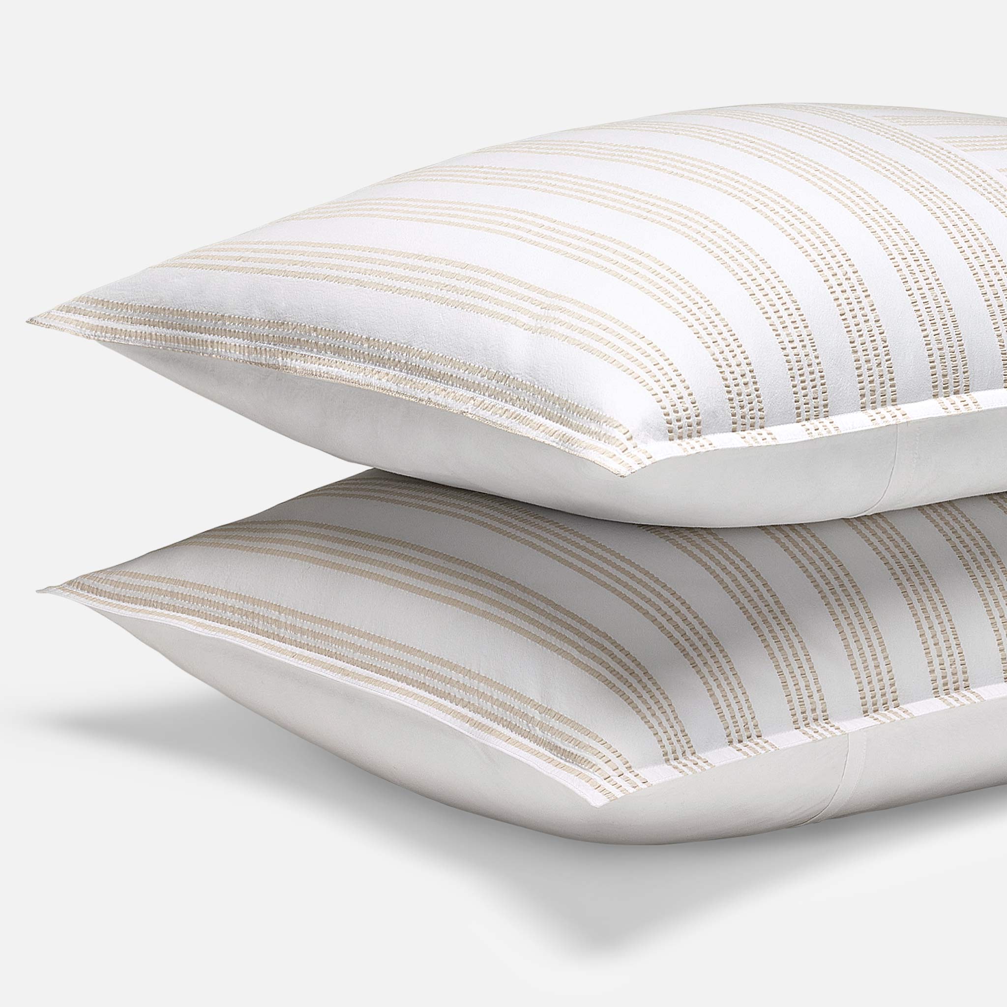 Seersucker Classic Percale Sham Set