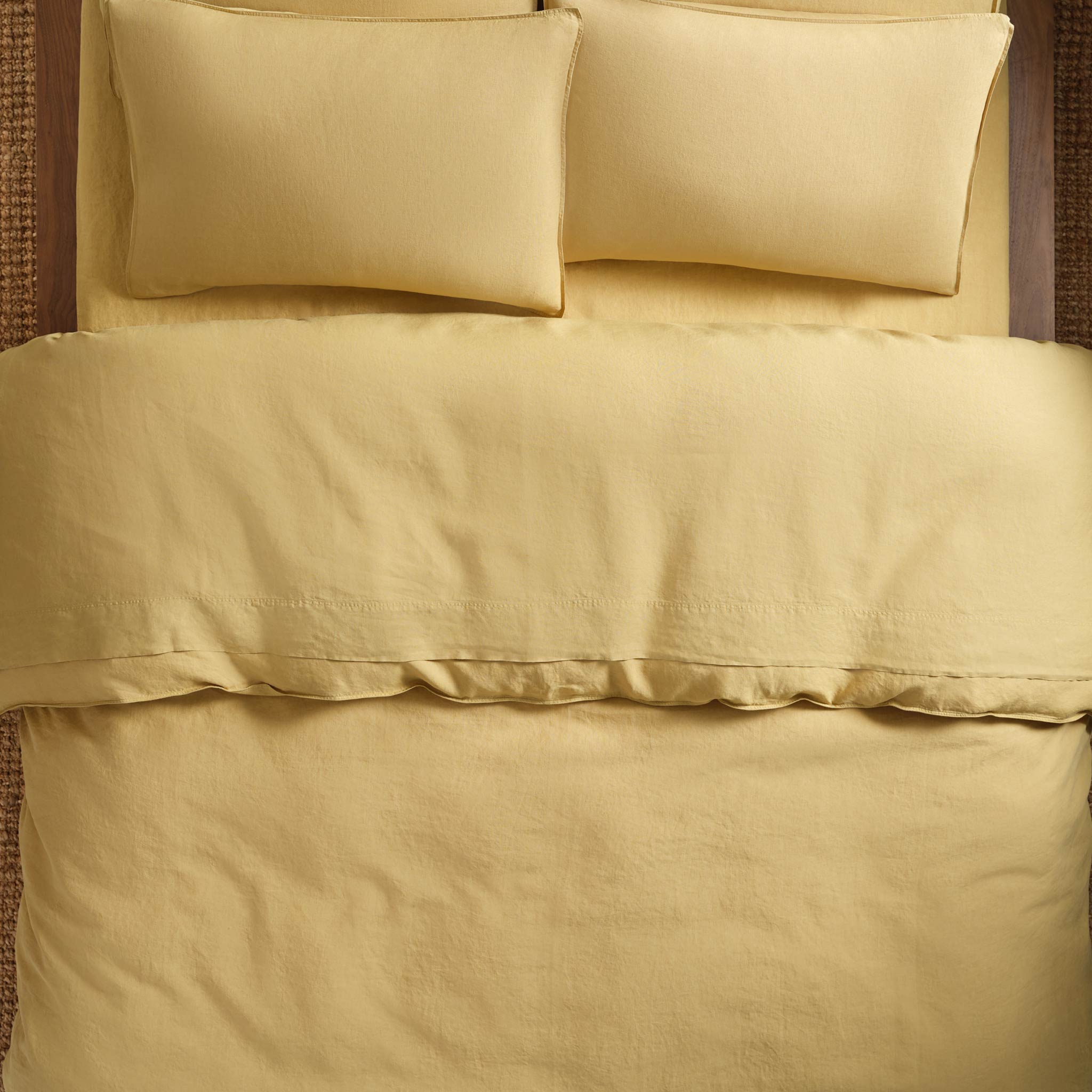 Washed European Linen Duvet Set