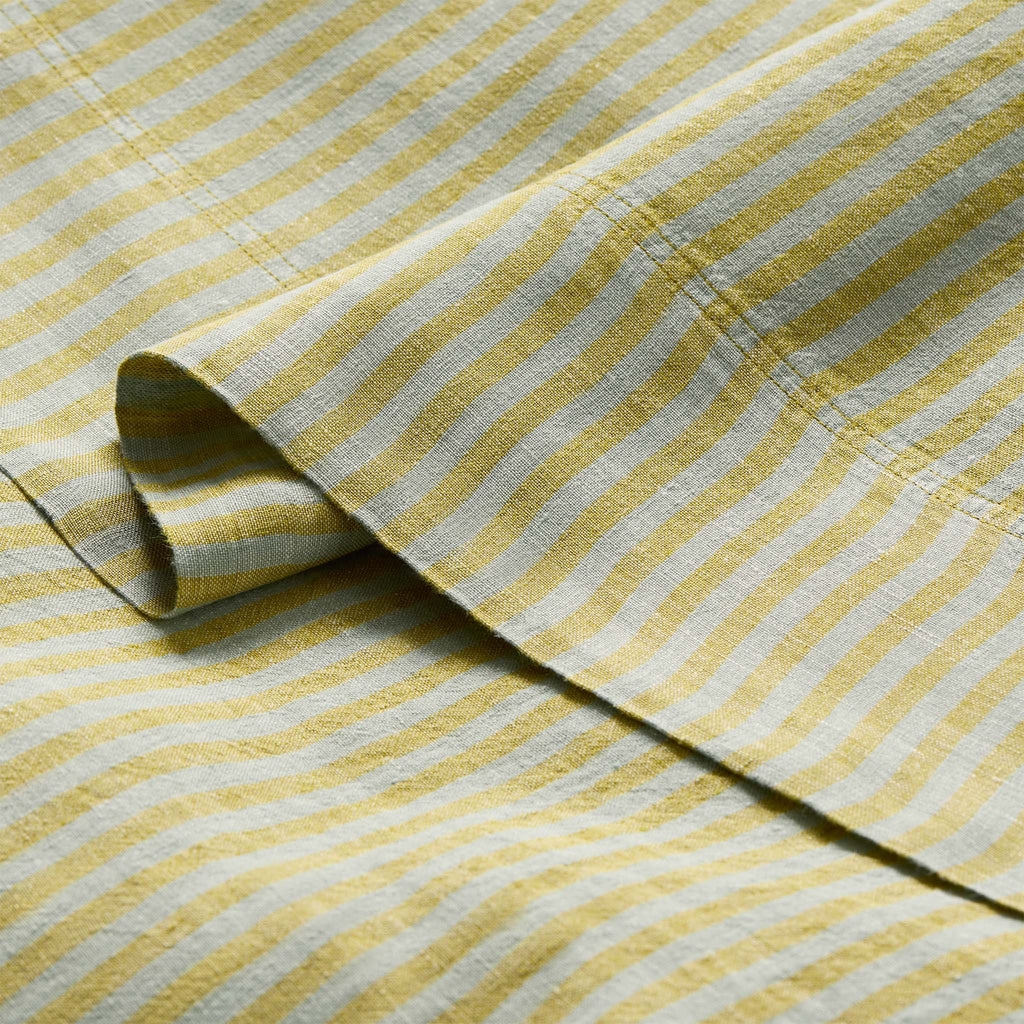 Washed European Linen Core Sheet Set