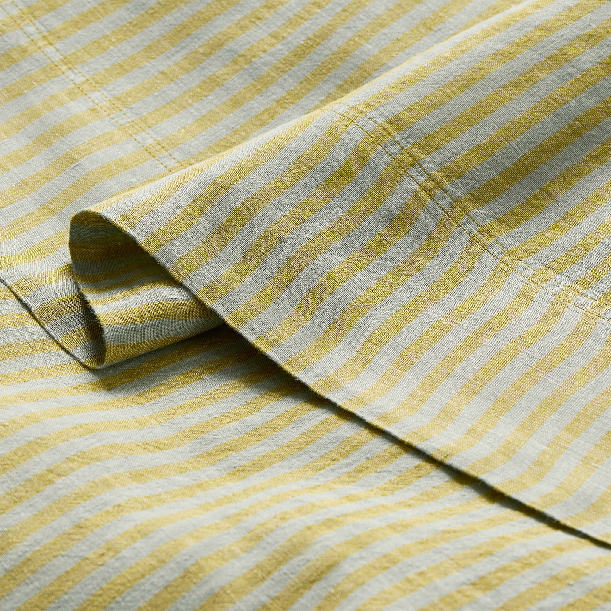 Washed European Linen Core Sheet Set