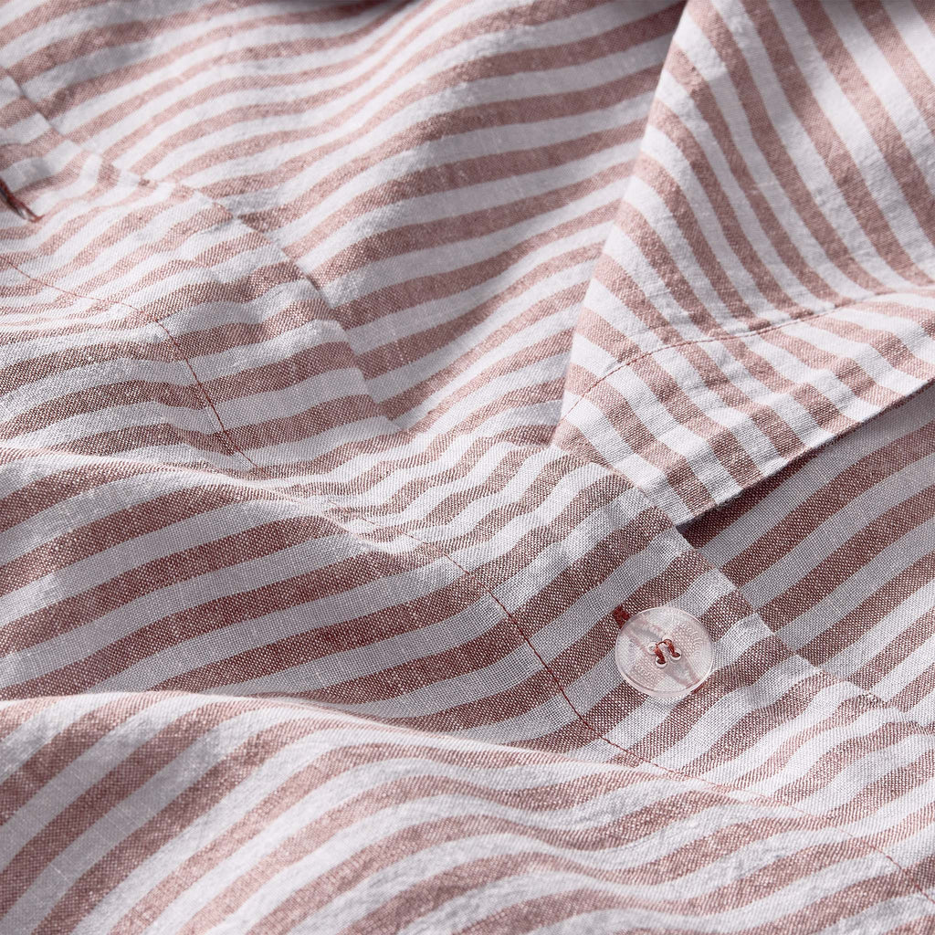 Washed European Linen Duvet Set