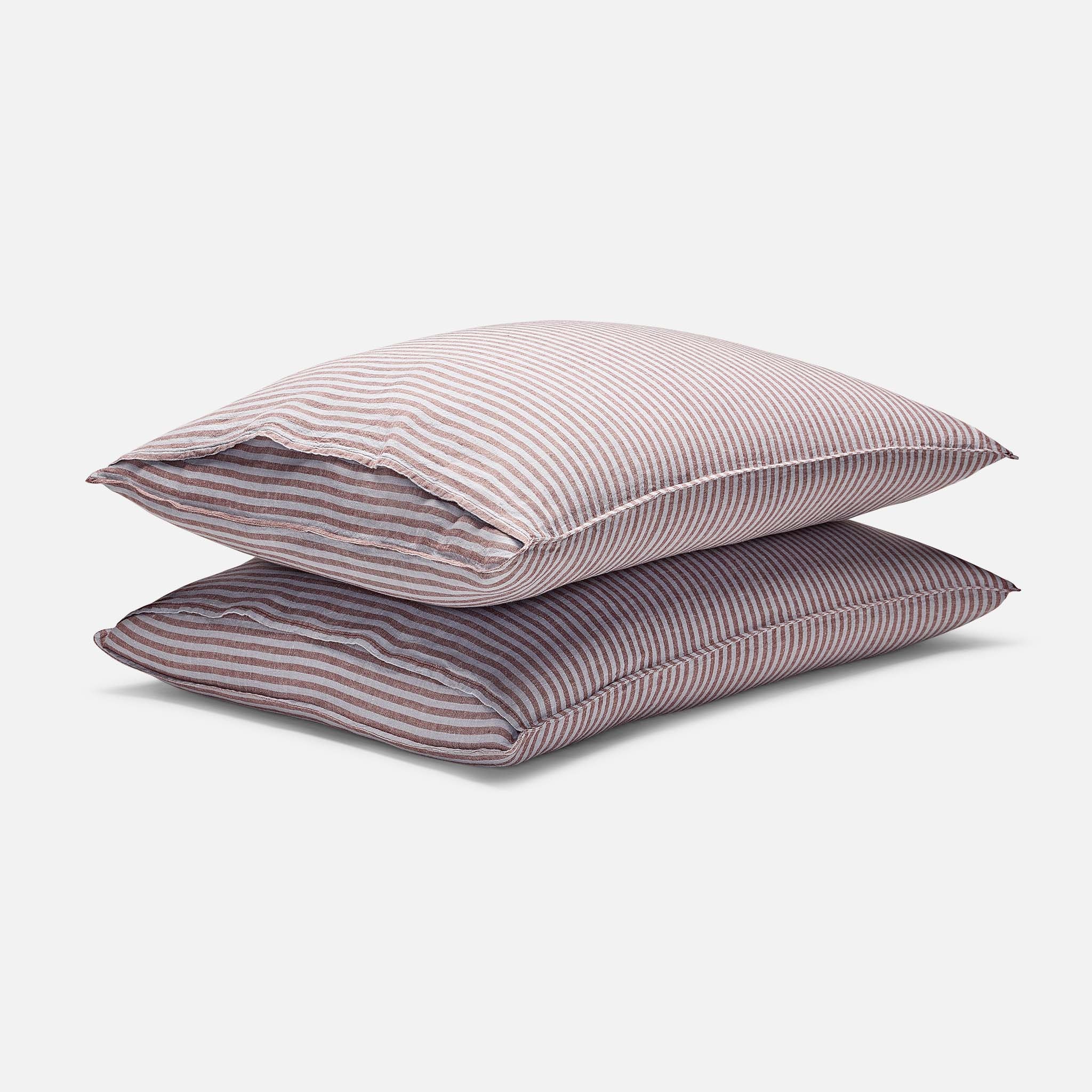 Washed European Linen Pillowcase Set
