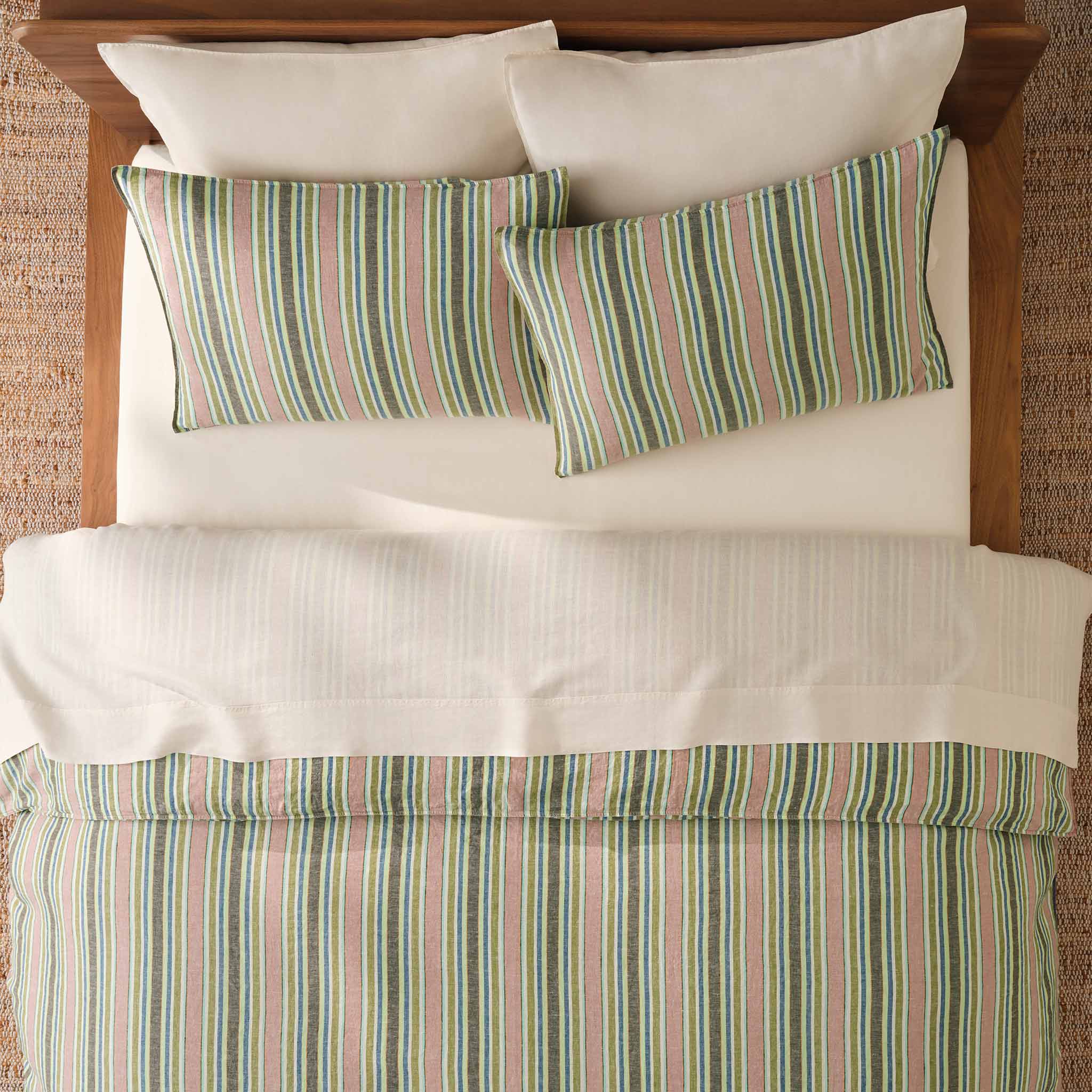 Washed European Linen Duvet Set