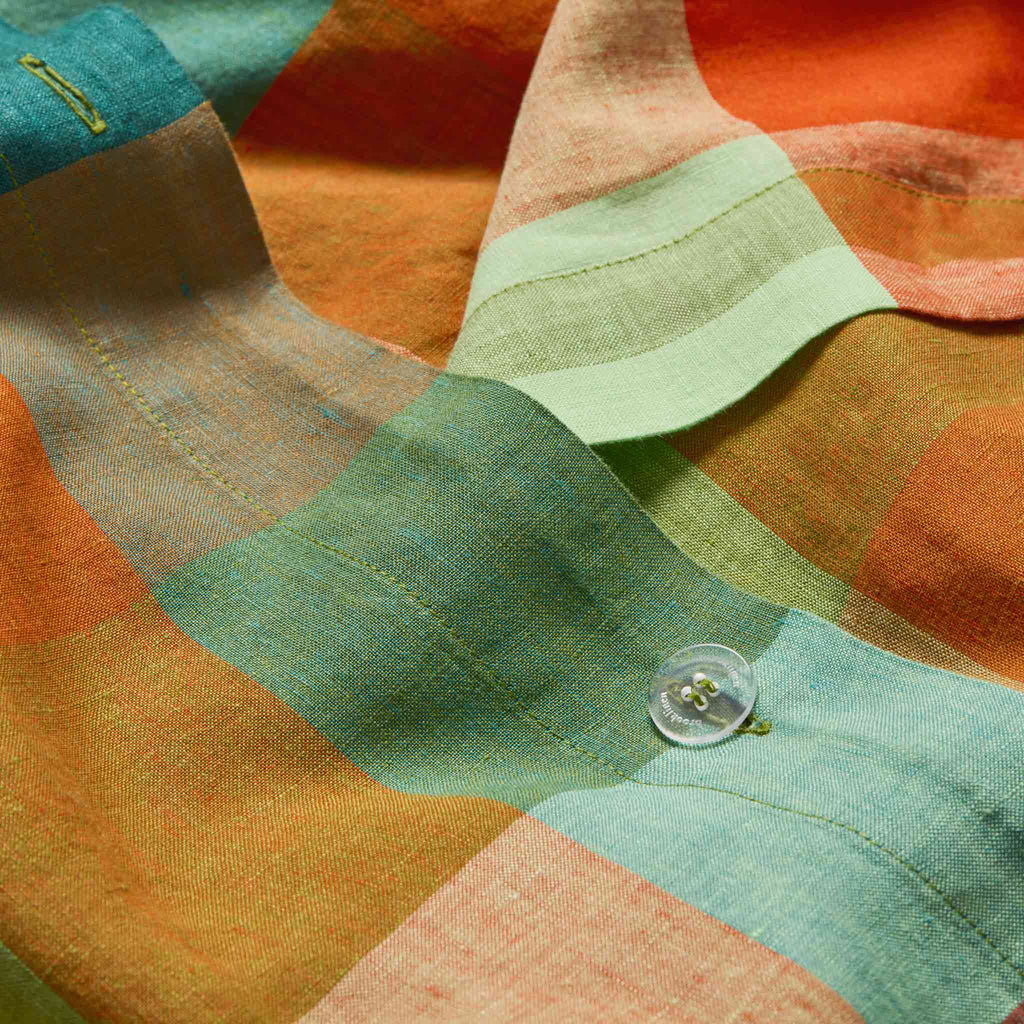 Washed European Linen Duvet Set