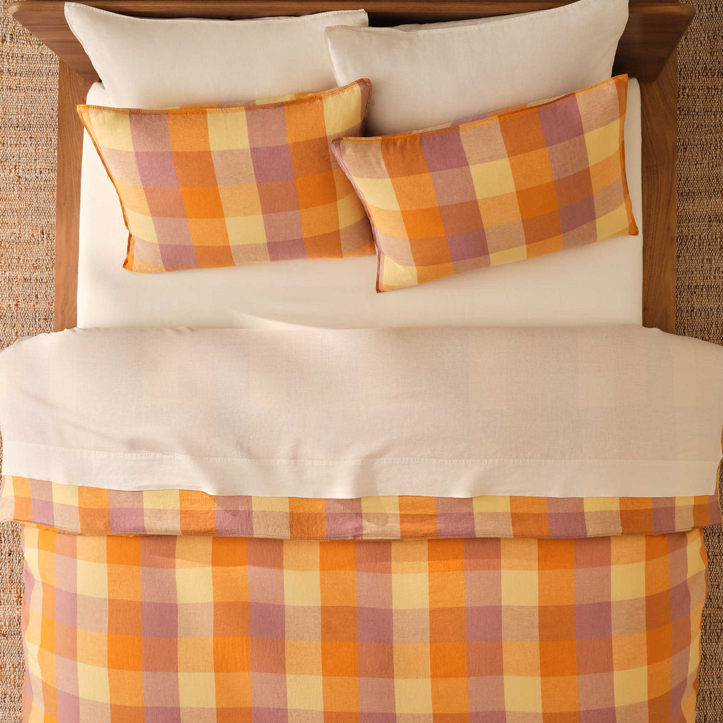 Washed European Linen Duvet Set