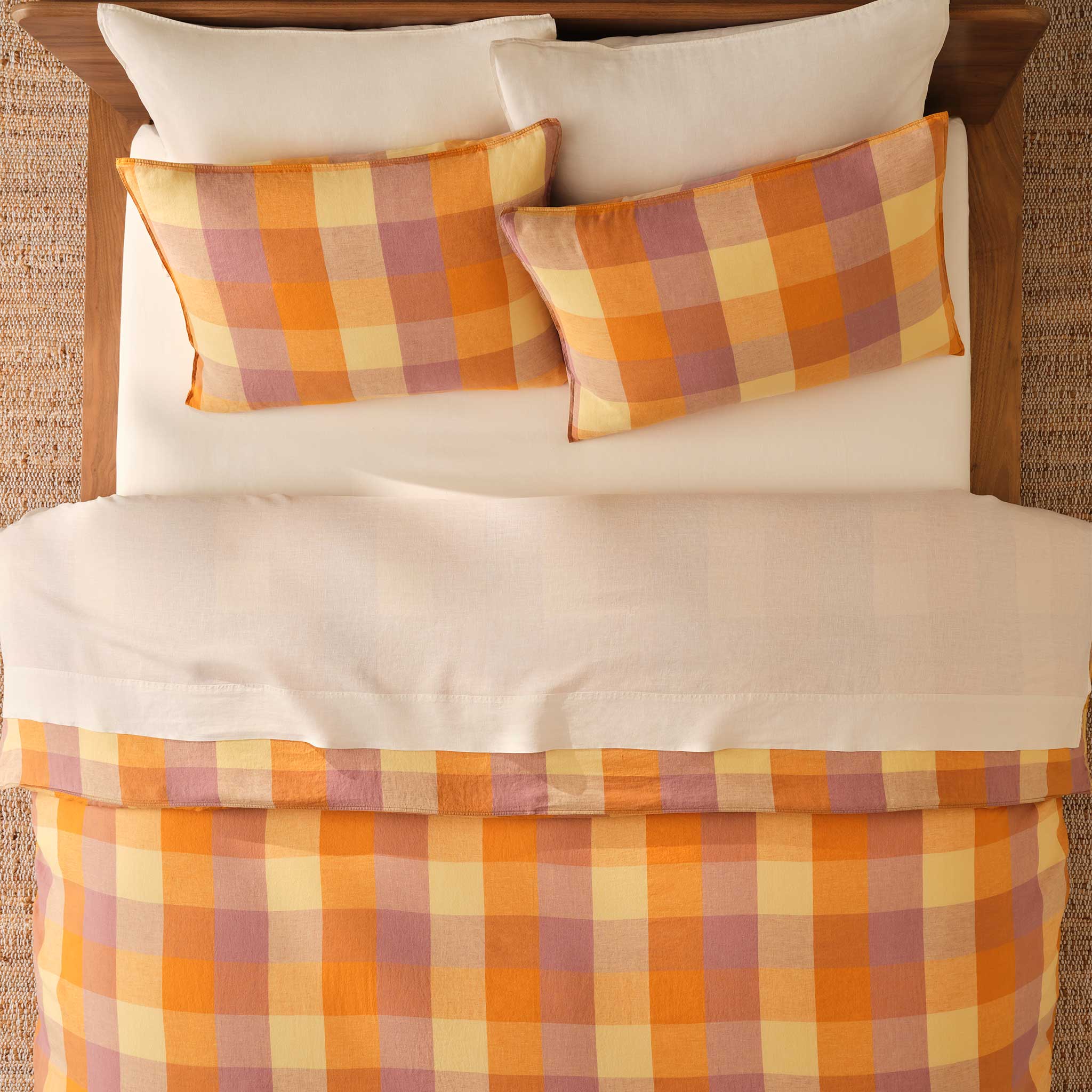 Washed European Linen Duvet Set
