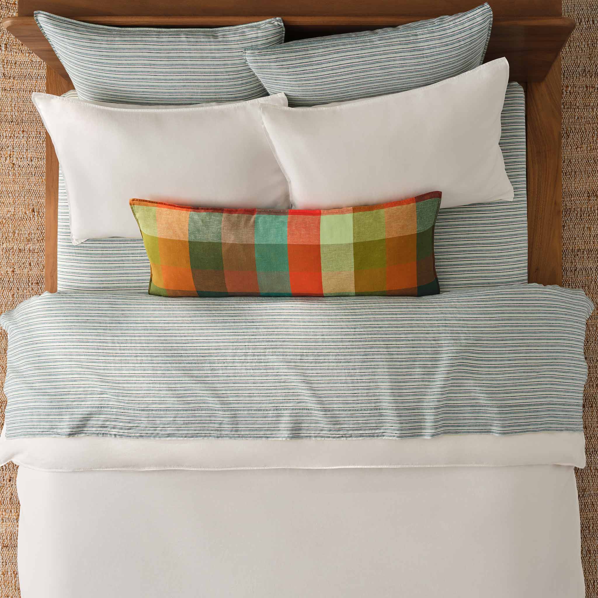 Washed European Linen Core Sheet Set
