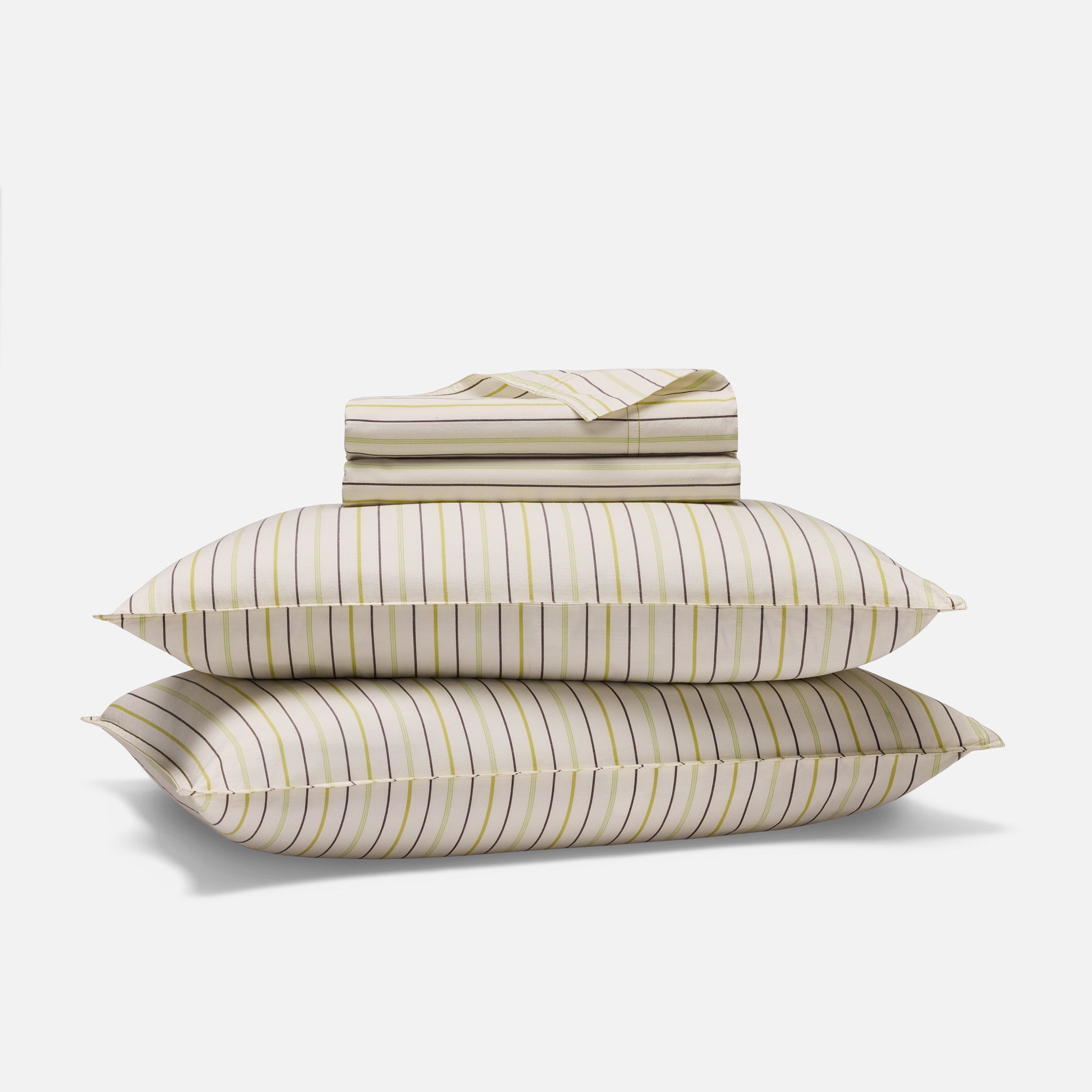 Set of 2 Washed Classic Percale Core Sheet Set Bundle