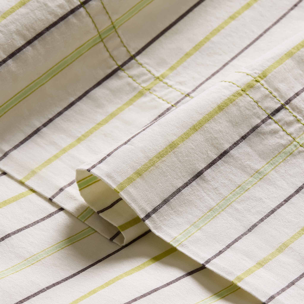 Washed Classic Percale Duvet Set
