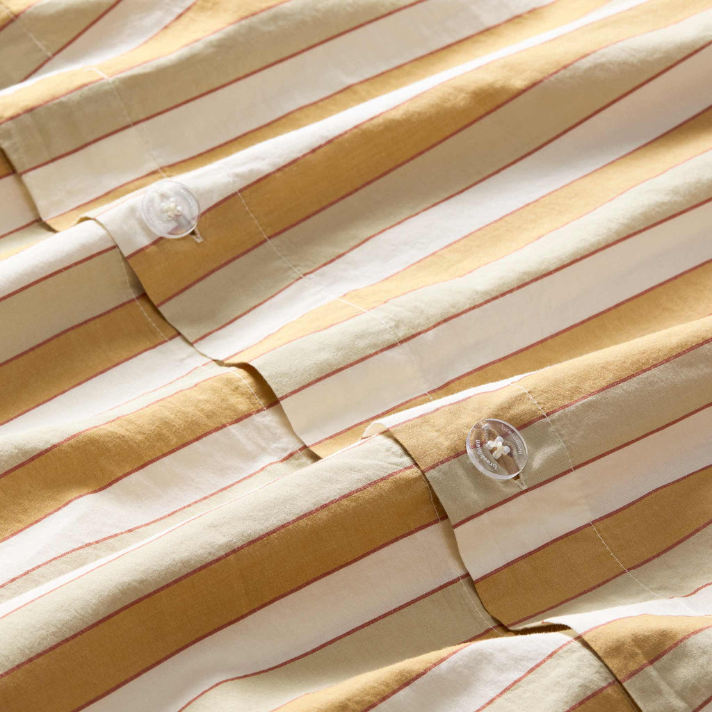 Washed Classic Percale Duvet Set