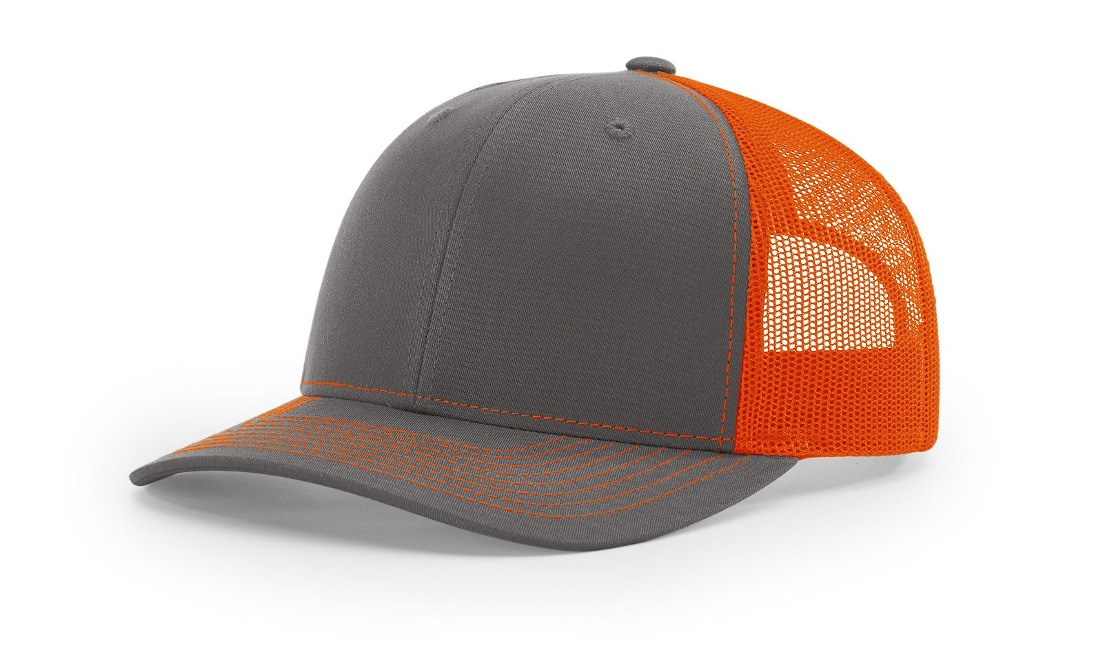 Richardson 112 Trucker Cap Split Hats Split Colors Two Colors - Blank