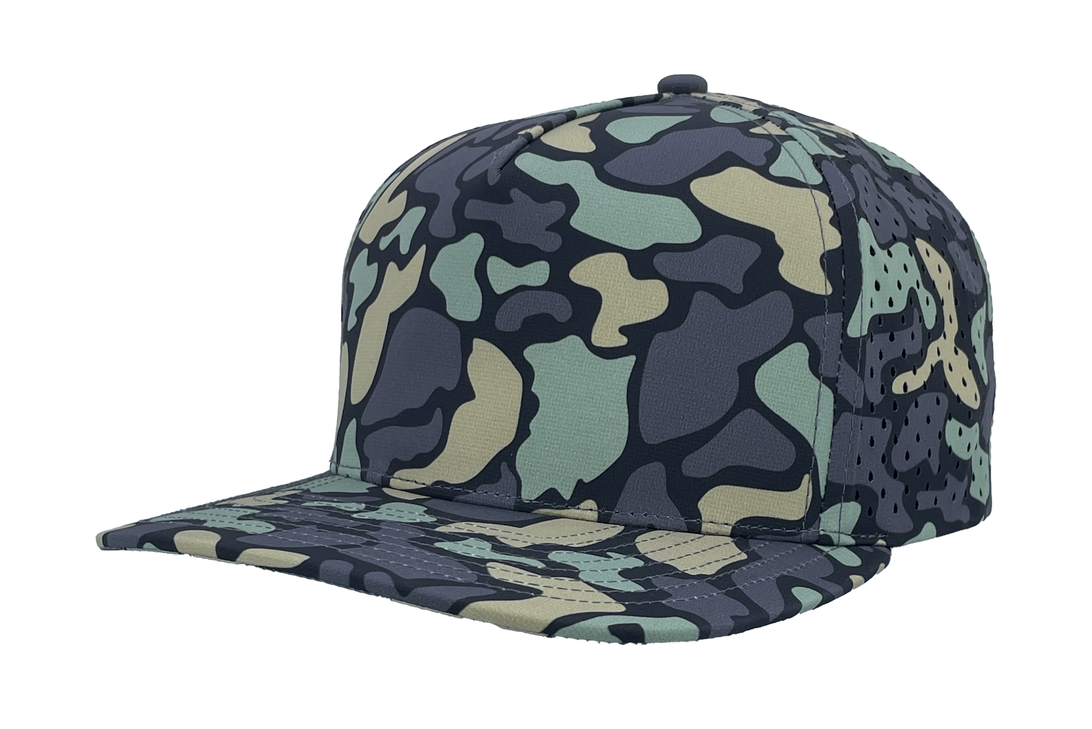 Zapped Headwear Blackhawk 5 Panel Perforated Cap