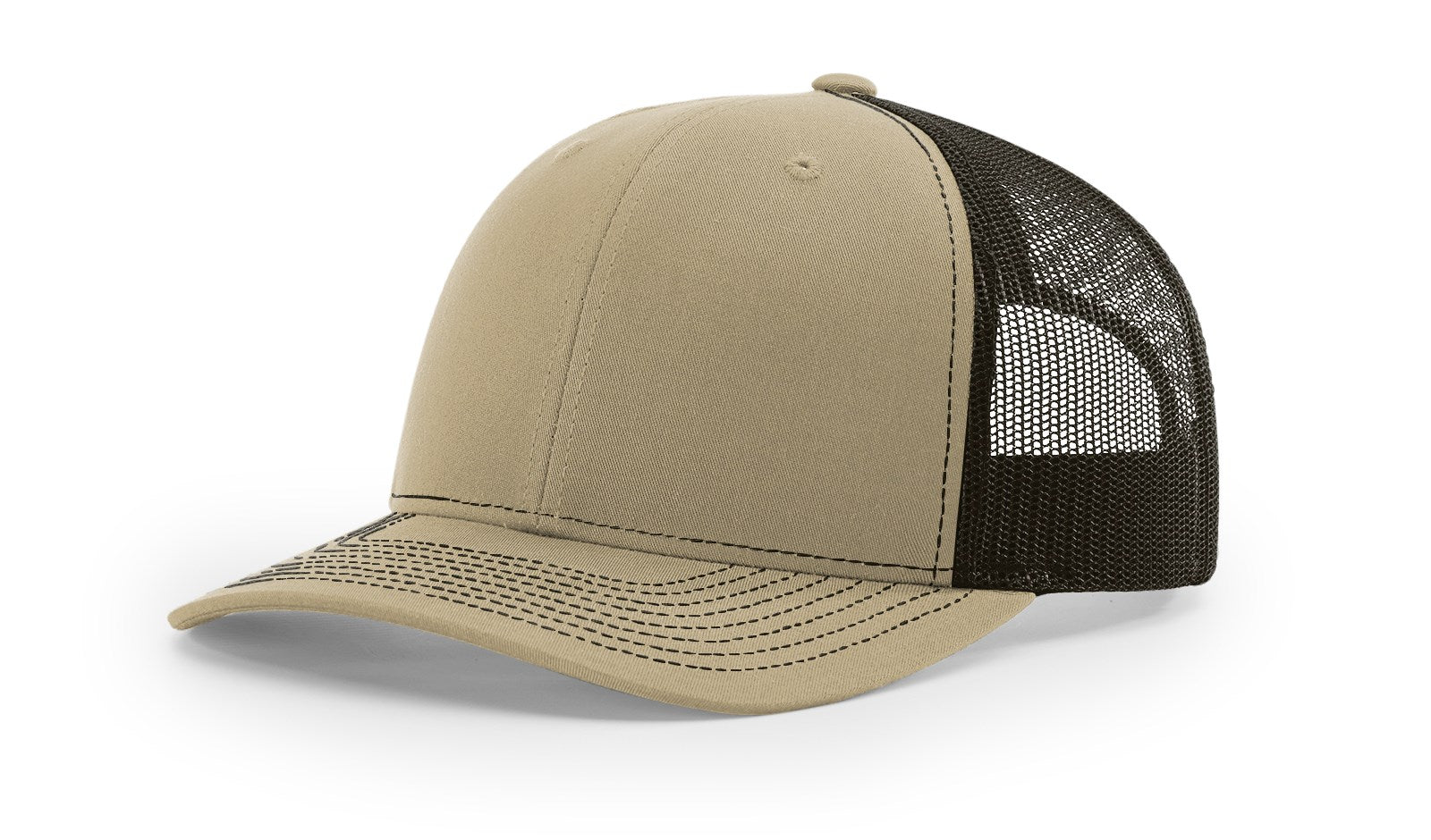 Richardson 112 Trucker Cap Split Hats Split Colors Two Colors - Blank