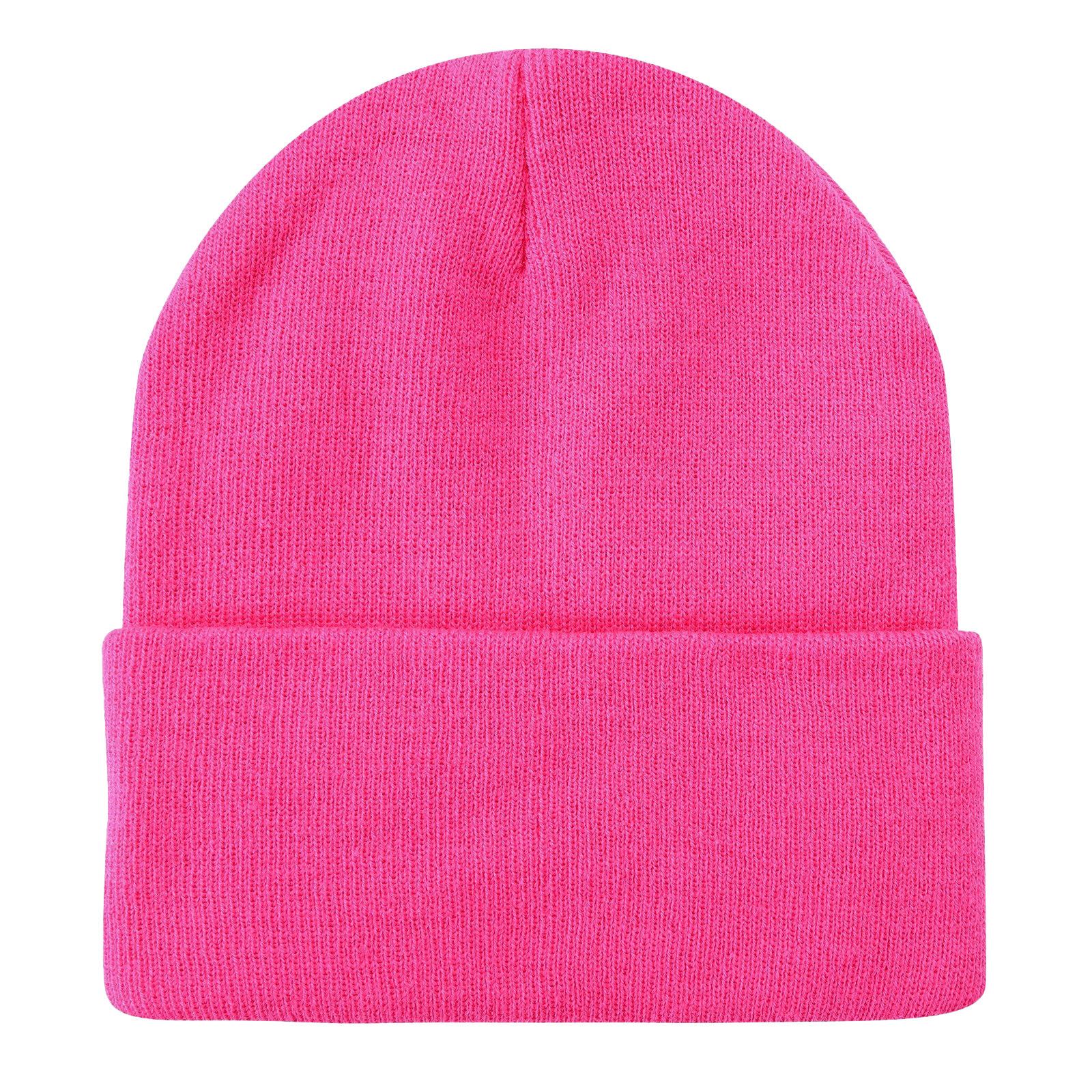 Unbranded Long Knit Beanie, Blank Knit Cap