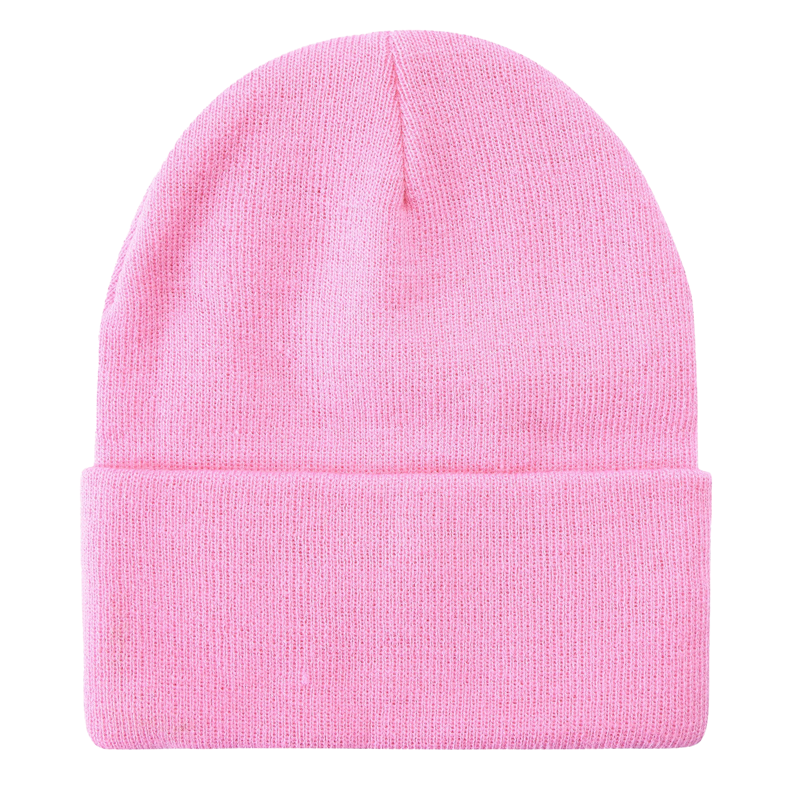Unbranded Long Knit Beanie, Blank Knit Cap