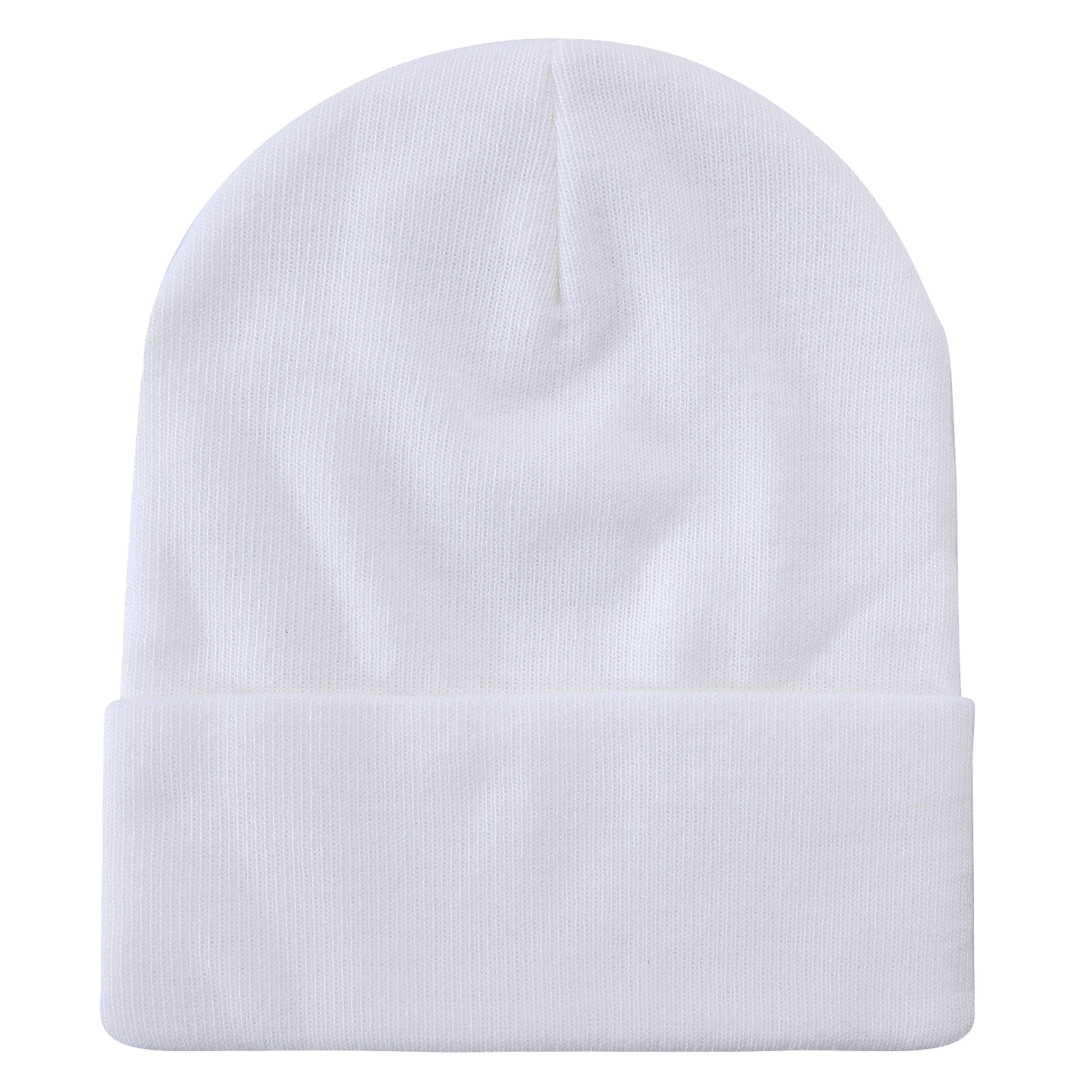 Unbranded Long Knit Beanie, Blank Knit Cap
