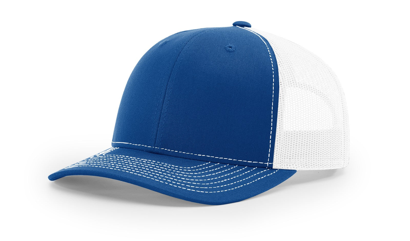Richardson 112 Trucker Cap Split Hats Split Colors Two Colors - Blank