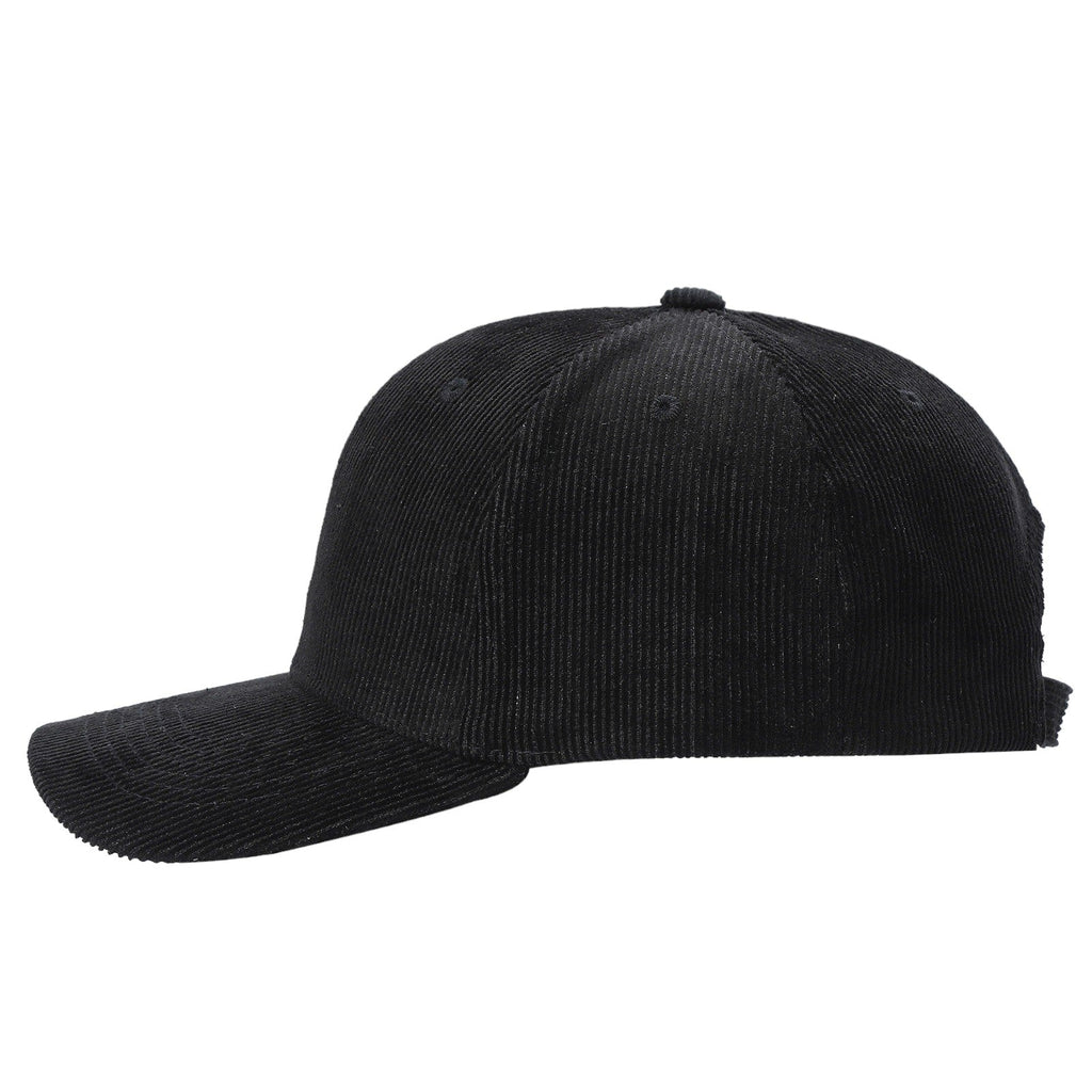 Unbranded Corduroy Baseball Cap with Buckle Closure
