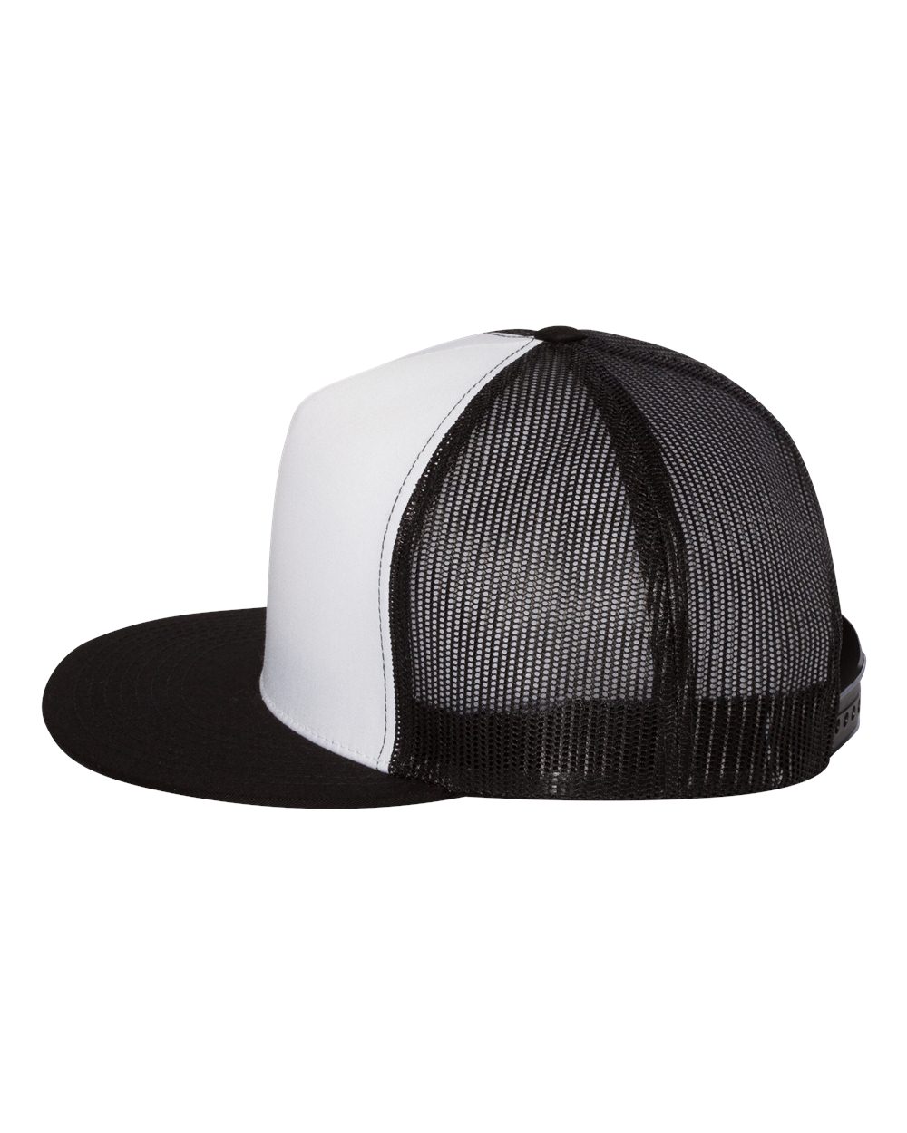 YP Classics, Yupoong 6006 Flat Bill Trucker Cap - Blank